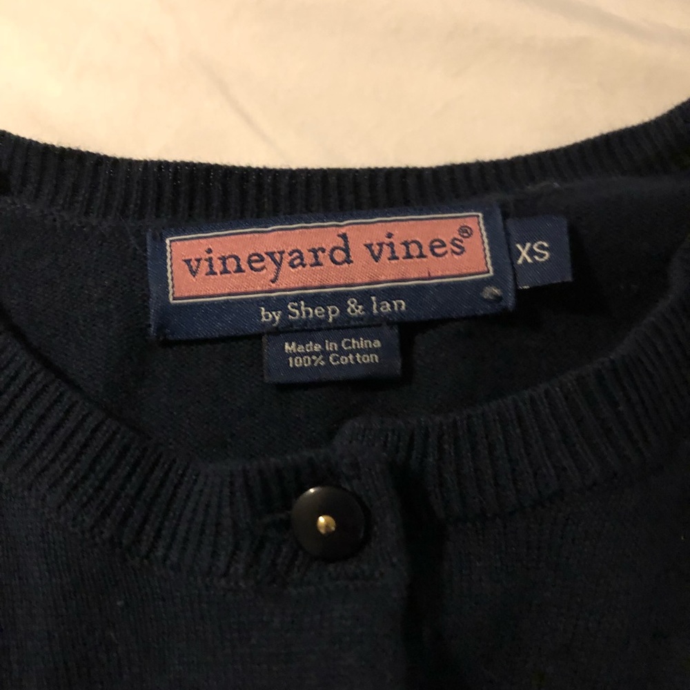 Vineyard vines cardigan xs